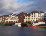 Harbour Gates in Maryport, Cumbria, North West England