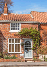 Clematis Cottage in Market Rasen, Lincolnshire, East England